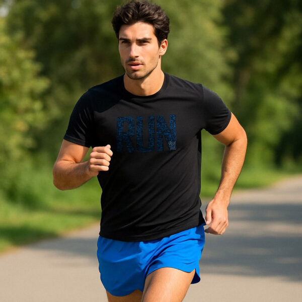 تیشرت رانینگ مردانه کریویت Crivit Running T-Shirt مشکی