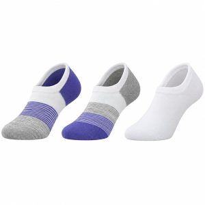 جوراب ورزشی اسلازنگر زنانه Slazenger Sport Socks Pack (پک سه جفتی) سفید طوسی یاسی
