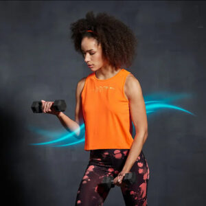 تاپ ورزشی زنانه کریویت CRIVIT Sport Top نارنجی