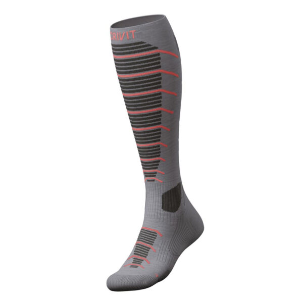 جوراب اسکی کریویت CRIVIT Ski Socks 01 طوسی خاکستری