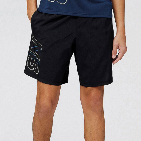 شورت کشاله دار ورزشی مردانه نیو بالانس New Balance PR Pacer 7" 2-in-1 Short مشکی