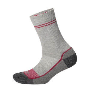 جوراب رانینگ زمستانی زنانه کریویت CRIVIT Winter Running Socks طوسی خاکستری