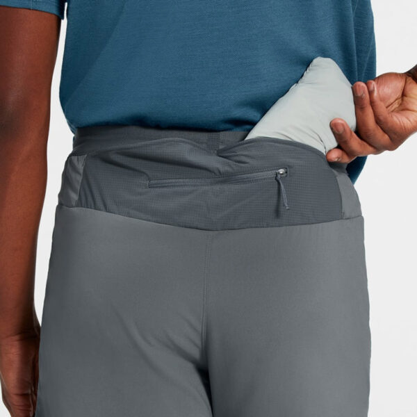 شورت ورزشی مردانه هوکا Hoka SG Trail Short طوسی
