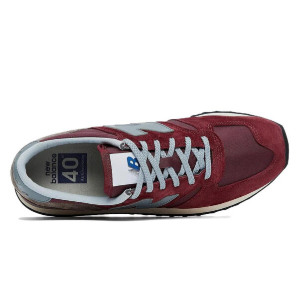 کفش کلاسیک نیو بالانس مردانه New Balance M730UKF زرشکی