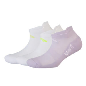 جوراب ورزشی کریویت Crivit Sport Socks Pack (پک سه جفتی) سفید ارکیده