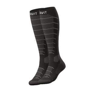 جوراب اسکی کریویت CRIVIT Ski Socks 01 مشکی خاکستری