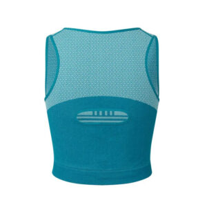کراپ ورزشی زنانه کریویت CRIVIT Sport Seamless Crop Top سبز آبی