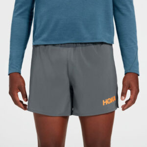 شورت ورزشی مردانه هوکا Hoka SG Trail Short طوسی