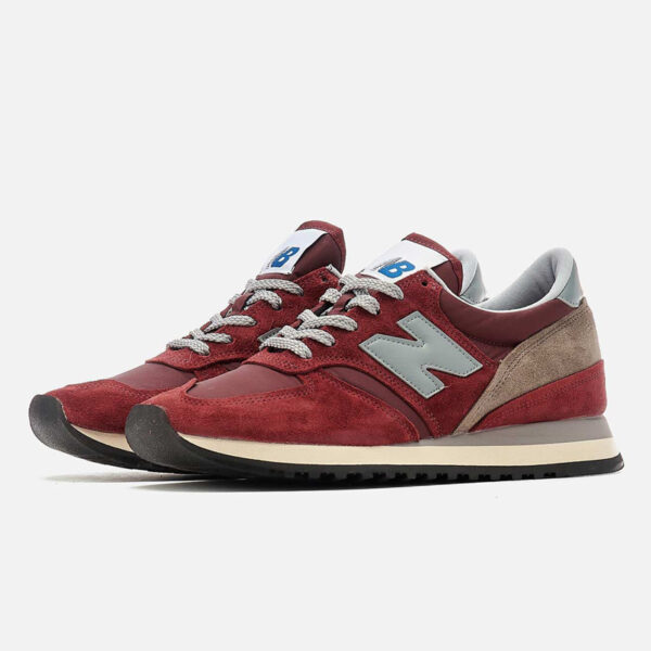 کفش کلاسیک نیو بالانس مردانه New Balance M730UKF زرشکی
