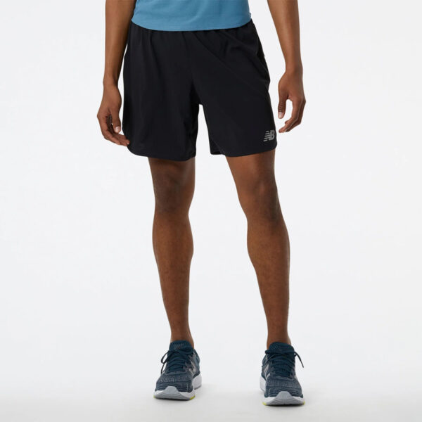 شورت ورزشی مردانه نیو بالانس New Balance Impact Run 7 Short مشکی