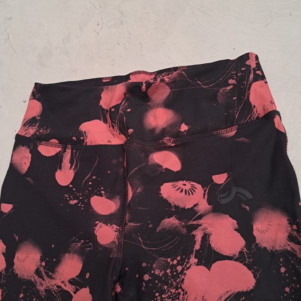 لگ ورزشی زنانه کریویت CRIVIT Sport Tights مشکی طرح دار