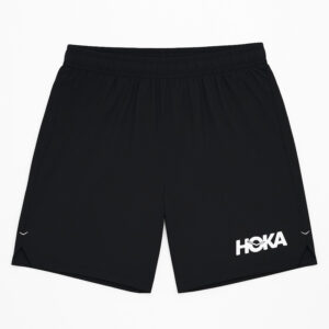 شورت کشاله دار ورزشی مردانه هوکا Hoka GLIDE 7 Short مشکی