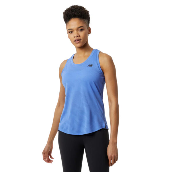 تاپ ورزشی زنانه نیو بالانس New balance Women's Qspd Jac Tank Top آبی