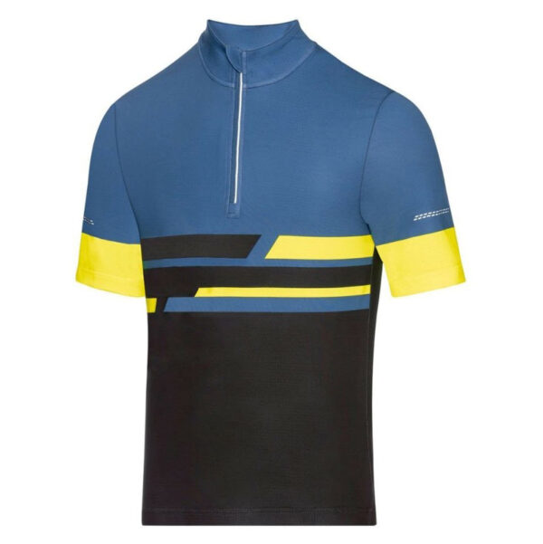 تیشرت دوچرخه سواری مردانه کریویت Crivit Sport Cycling Jersey مشکی آبی نفتی
