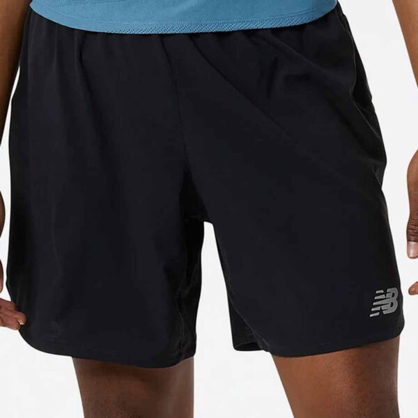 شورت ورزشی مردانه نیو بالانس New Balance Impact Run 7 Short مشکی