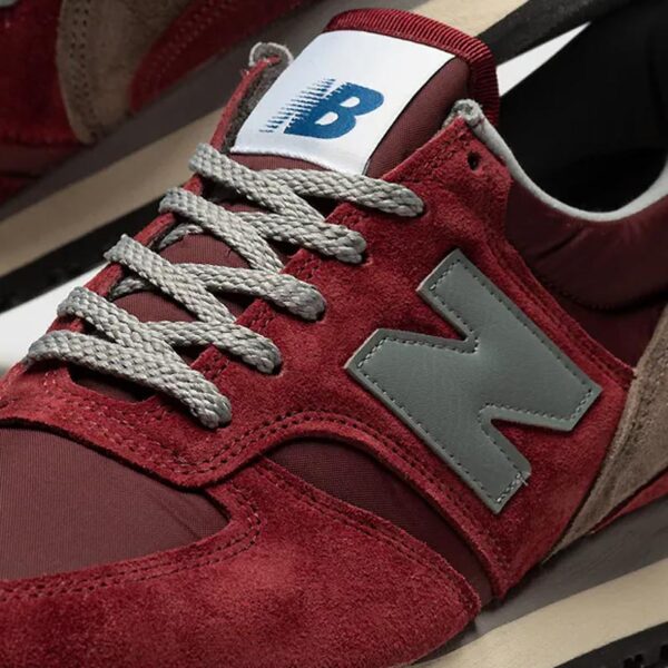 کفش کلاسیک نیو بالانس مردانه New Balance M730UKF زرشکی