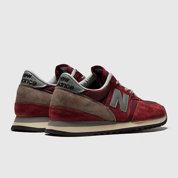 کفش کلاسیک نیو بالانس مردانه New Balance M730UKF زرشکی