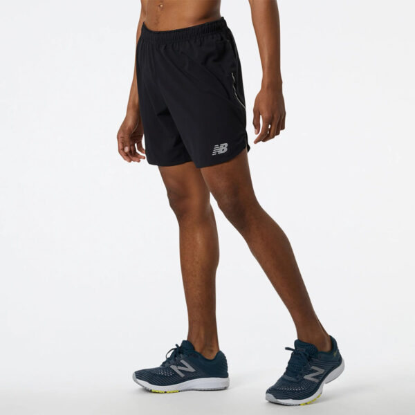 شورت ورزشی مردانه نیو بالانس New Balance Impact Run 7 Short مشکی