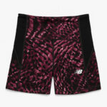 شورت تایت ورزشی زنانه نیو بالانس New Balance PRT Impt Fit Short Tight طرح دار