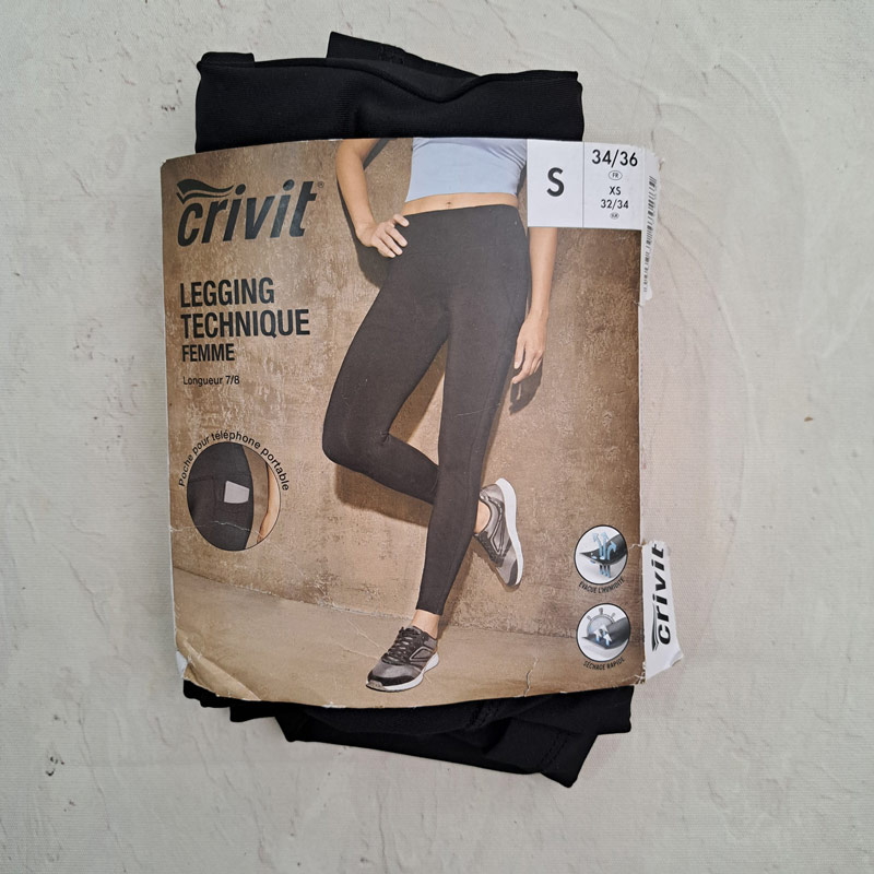 لگ ورزشی زنانه کریویت CRIVIT SPORT Tights مشکی