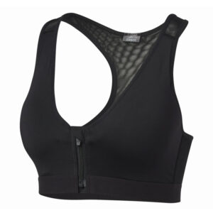 سوتین زیپ دار ورزشی کریویت CRIVIT Sport Run Bra 02 مشکی