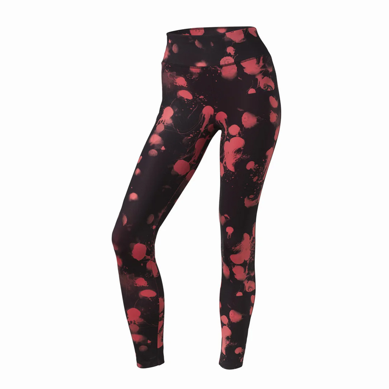 لگ ورزشی زنانه کریویت CRIVIT Sport Tights مشکی طرح دار