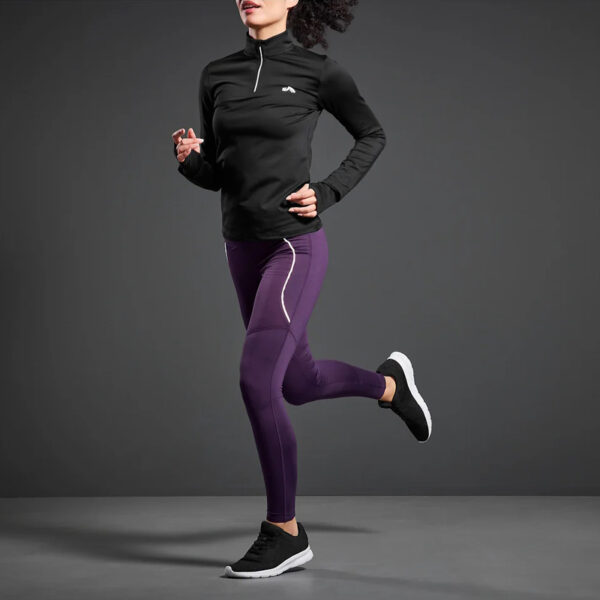 لگ ورزشی زنانه کریویت CRIVIT Thermal Sport Legging بنفش