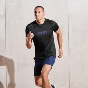 تیشرت رانینگ مردانه کریویت Crivit Running T-Shirt 01 مشکی
