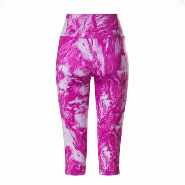 نیم لگ ورزشی زنانه کریویت Crivit Sport Cropped Legging طرح آبرنگی