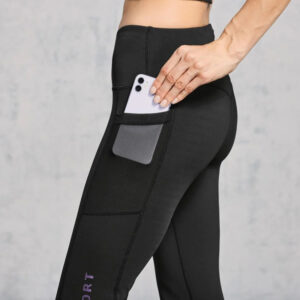 نیم لگ ورزشی حرفه ای زنانه کریویت Crivit Sport Funktions Capri مشکی