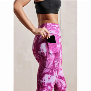 نیم لگ ورزشی زنانه کریویت Crivit Sport Cropped Legging طرح آبرنگی