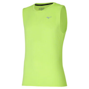 تاپ رانینگ مردانه میزانو Mizuno Core Sleeveless فسفری