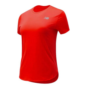 تیشرت ورزشی زنانه نیو بالانس New Balance Accel SS T-Shirt قرمز