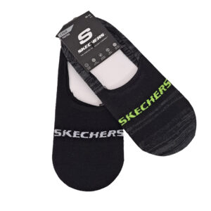 جوراب ورزشی اسکیچرز Skechers Sport Socks Pack (پک دو جفتی) مشکی خاکستری