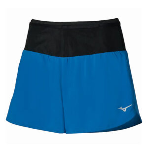 شورت رانینگ زنانه میزانو Mizuno Core Short آبی طوسی