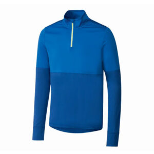 نیم زیپ ورزشی مردانه کریویت Crivit Funktionsshirt آبی کاربنی