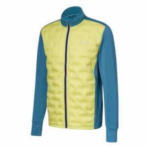 کاپشن رانینگ ترمال مردانه کریویت Crivit Veste Hybrid Thermique اقیانوسی زرد فسفری