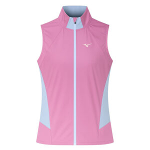 جلیقه رانینگ زنانه میزانو Mizuno Aero Vest شیفون یاسی یخی