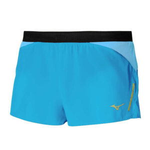شورت رانینگ مردانه میزانو Mizuno Aero Split 1.5" Short آبی الکتریک