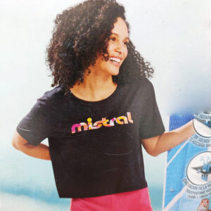 تیشرت ورزشی زنانه میسترال Mistral Sport Camiseta Tshirt مشکی