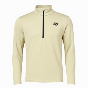 نیم زیپ ورزشی مردانه نیوبالانس New Balance Tenacity Half Zip Sweatshirt پسته ای