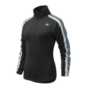 نیم زیپ ورزشی ترمال زنانه نیوبالانس New Balance Accelerate Half Zip Pullover‏ مشکی
