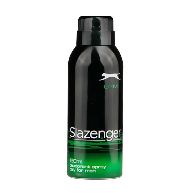 اسپری ورزشی مردانه اسلازنگر Slazenger GYM Spray مشکی سبز