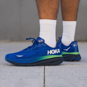 کفش رانینگ مردانه هوکا Hoka Running Shoes Clifton 9 GTX آبی کاربنی