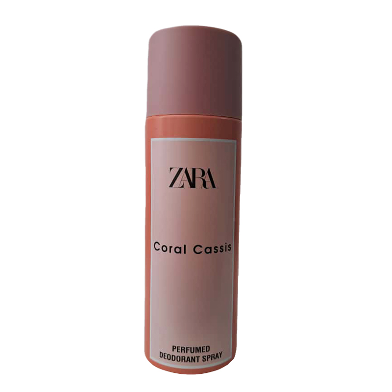 اسپری زنانه زارا Zara Coral Cassis Perfumed Deoderant Spray