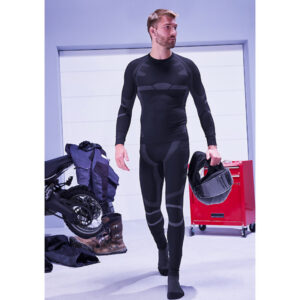 لگ بیس لایر مردانه کوهنوردی کریویت Crivit Seamless Funktionsunterhose 01 مشکی