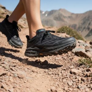 کفش تریل ضد آب مردانه هوکا Hoka Speedgoat 5 GTX Spike مشکی