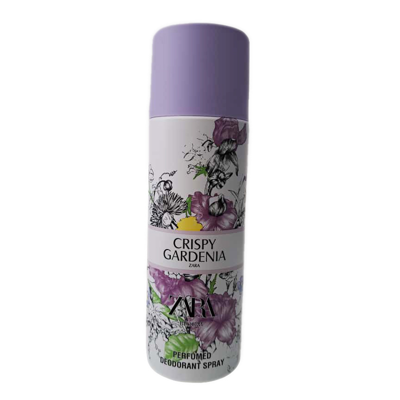 اسپری زنانه زارا Zara Crispy Gradenia Perfumed Deodorant Spray
