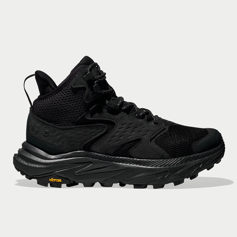 نیم بوت تریل ضد آب زنانه هوکا Hoka Anacapa 2 MID GTX مشکی