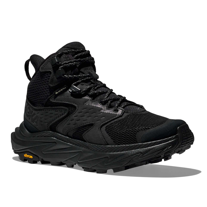 نیم بوت تریل ضد آب زنانه هوکا Hoka Anacapa 2 MID GTX مشکی